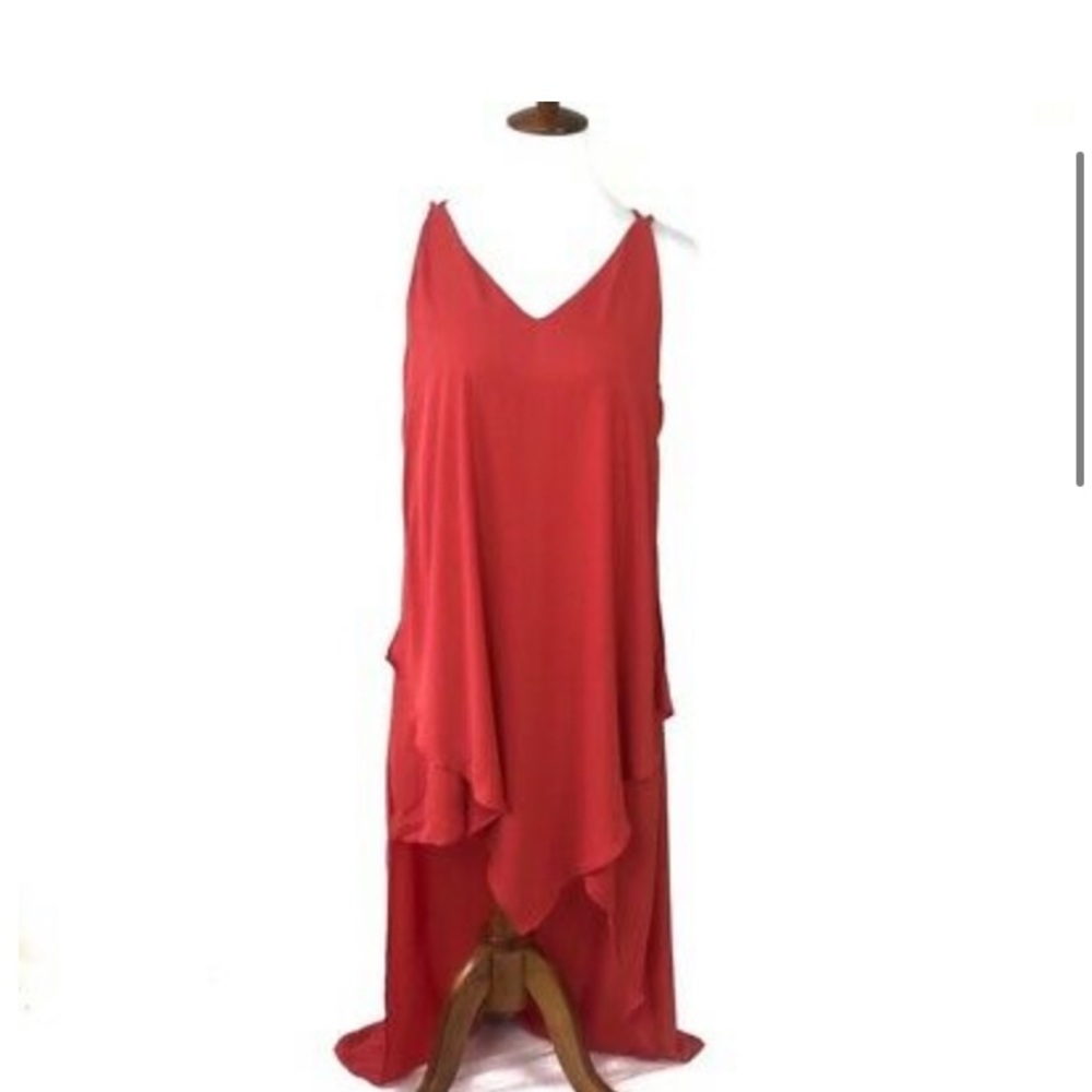 Strut & Bolt Orange high-low double-layer maxi